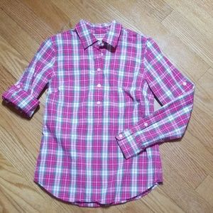 Vineyard Vines Pink Plaid